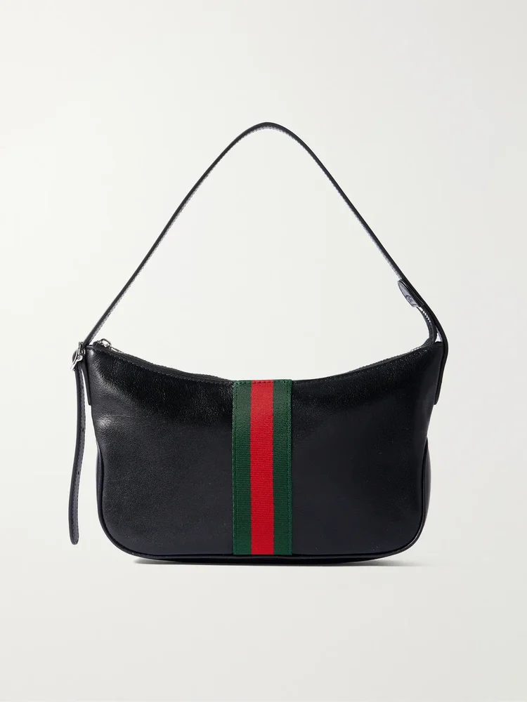 Gucci Lunetta leather shoulder bag