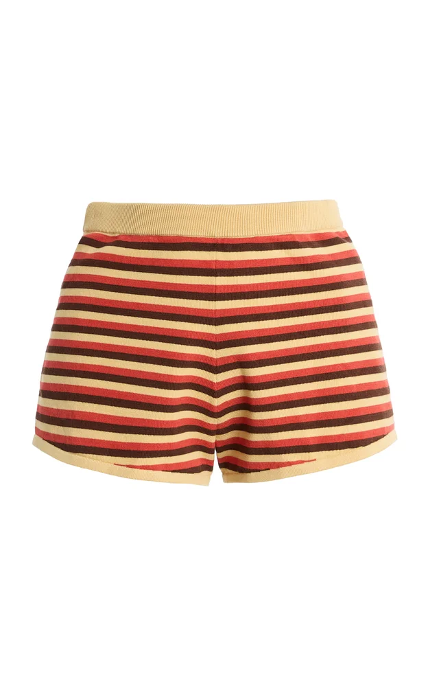 Lexi Striped Knit Shorts
