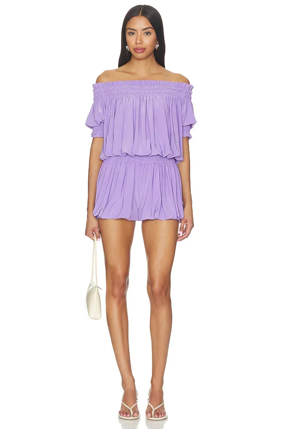 Short Sleeve Peasant Puff Jumpshort