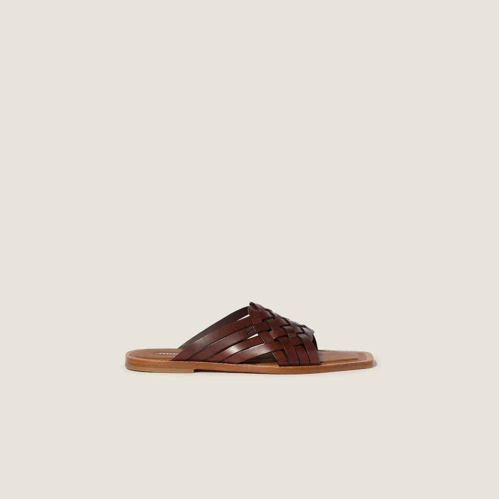 Woven Flat Sandal