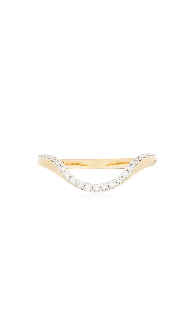 18K Rose Gold Diamond Ring
