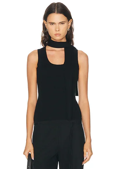 Scarf Tank Top