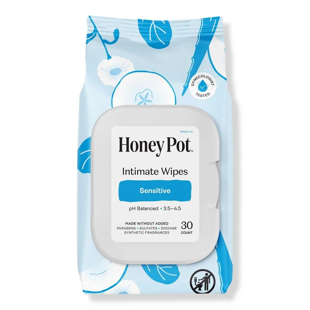 Honey Pot Sensitive Daily Feminine Cleansing Wipes