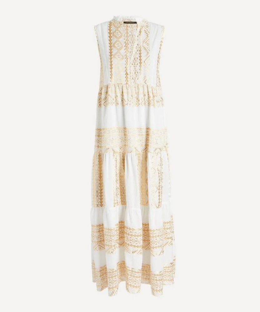 Classic Triangle Maxi Dress