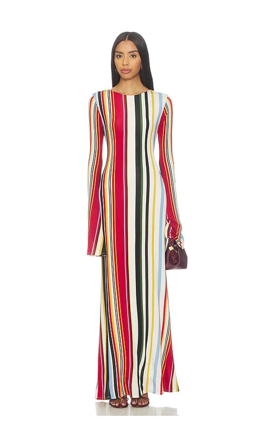 Halterneck Long Dress