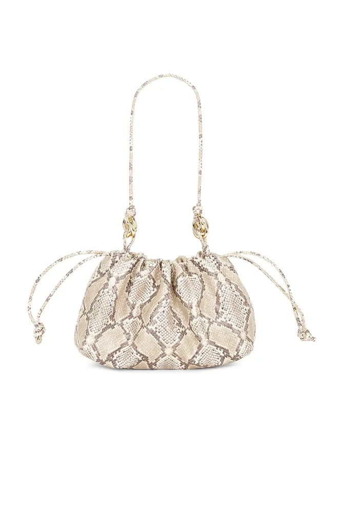 Kiri Embossed Snake Leather Bag