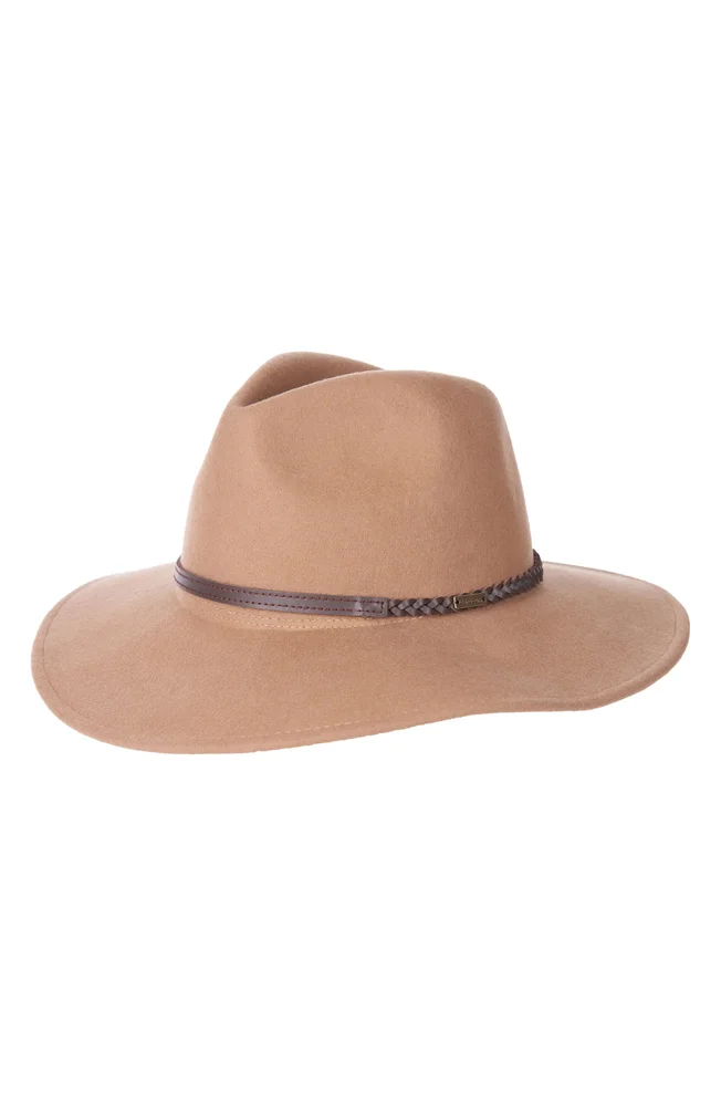 Tack Wool Felt Fedora