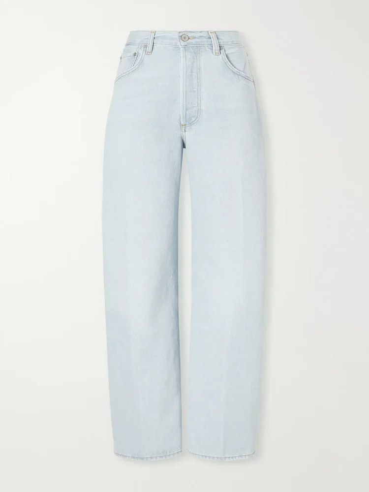 Ayla Baggy mid-rise wide-leg jeans