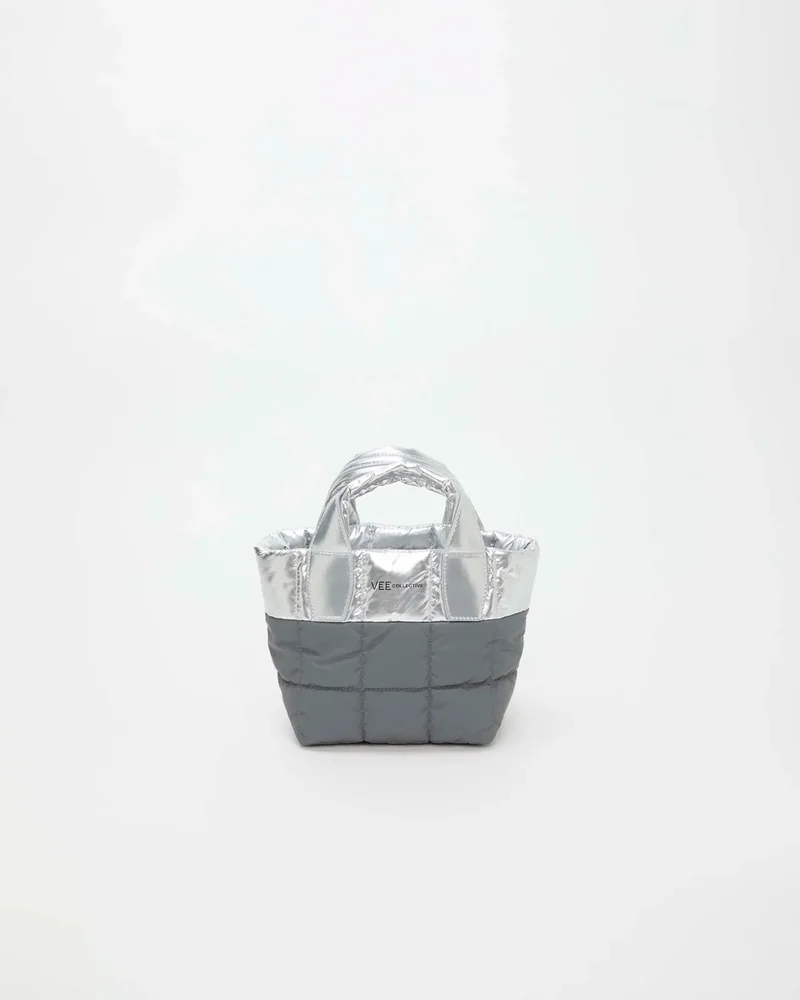 Porter Tote Mini Silver Grey