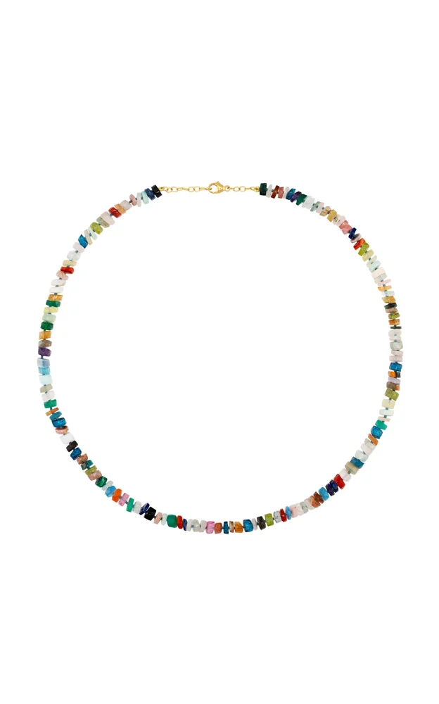 Rainbow Gemstone Necklace