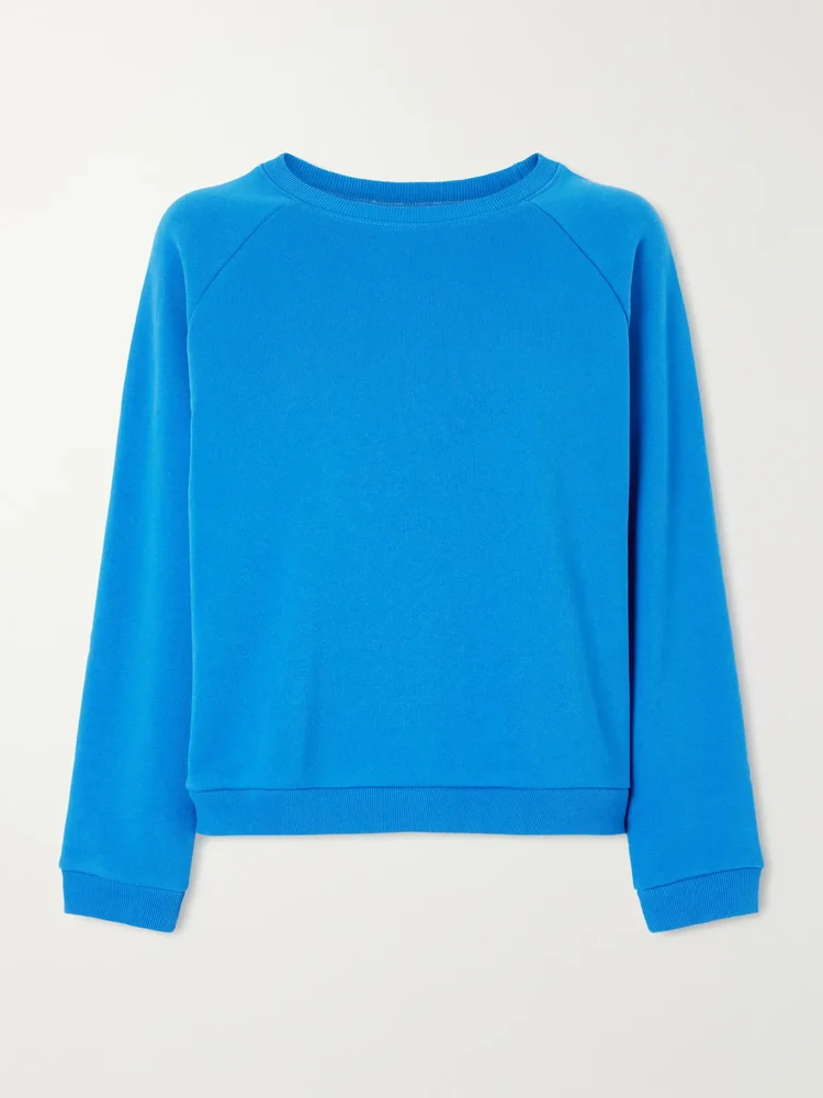 The Daily cotton-terry sweatshirt