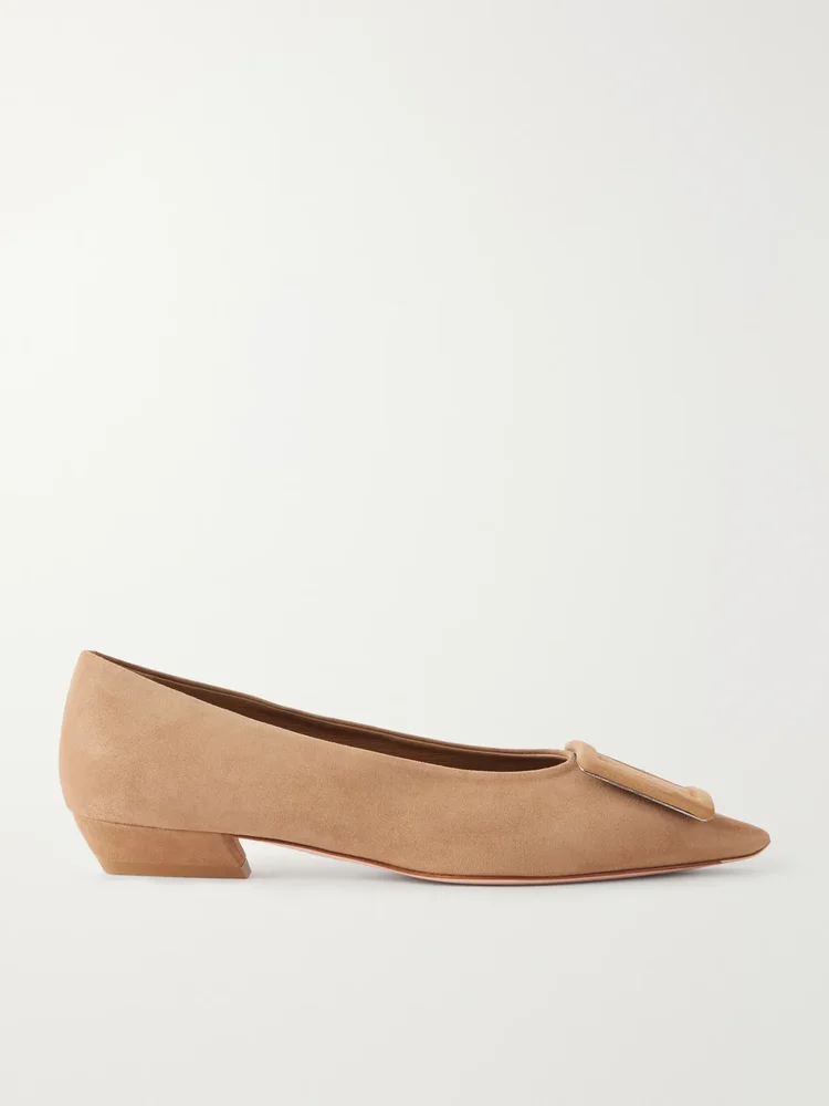 Viv In The City suede flats