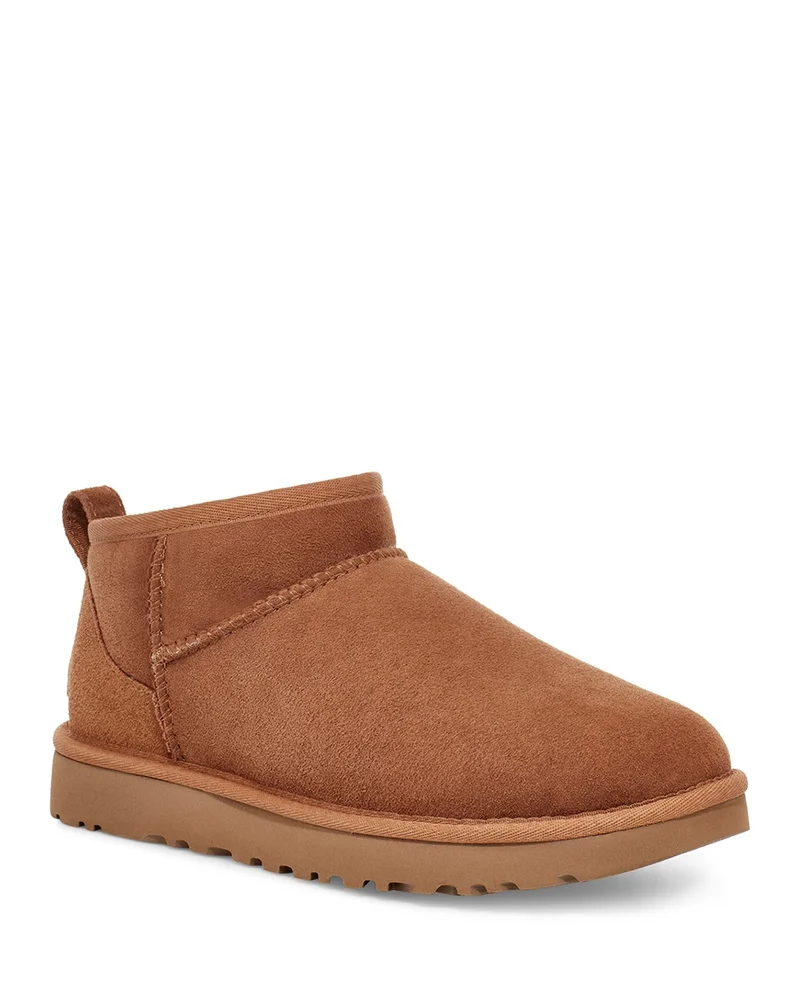 Classic Ultra Mini Shearling Booties
