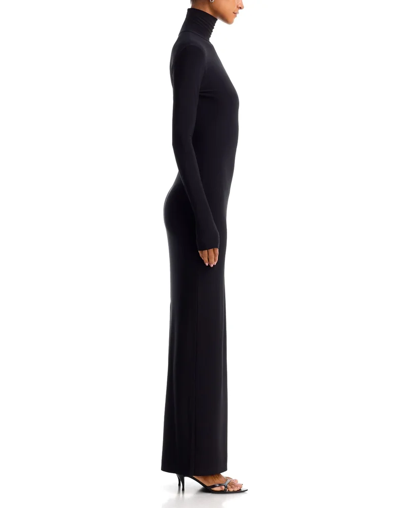 Turtleneck Long Sleeve Dress