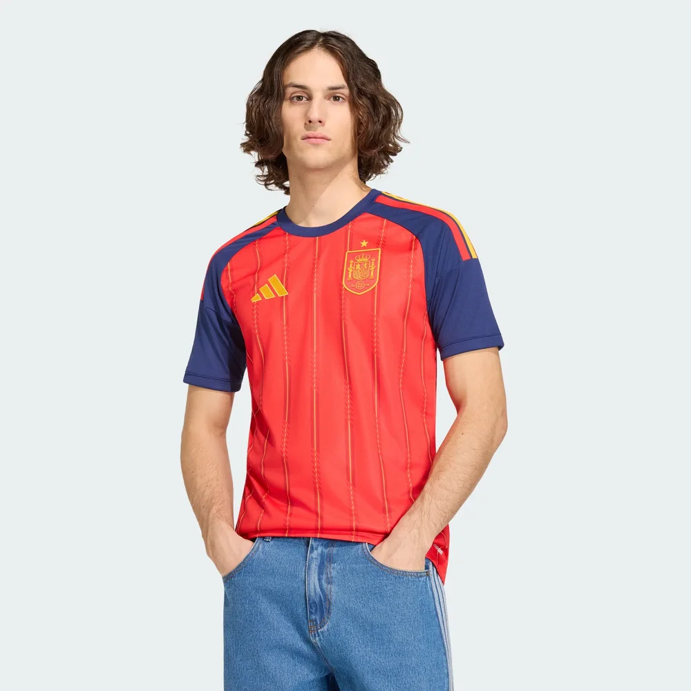 Spain 26 Home Men's Soccer Jersey