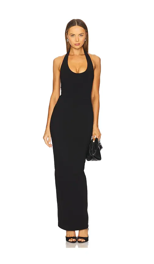 Natalia Halter Maxi Dress