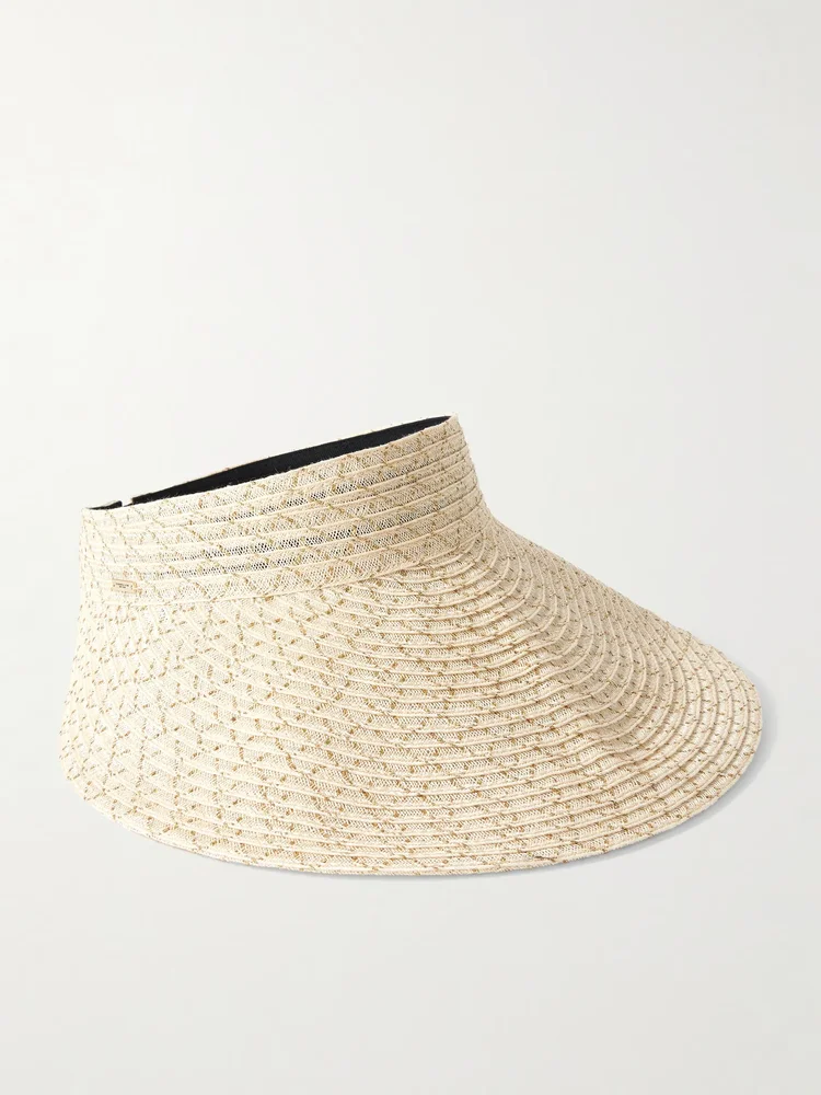 Trixie metallic hemp-blend visor