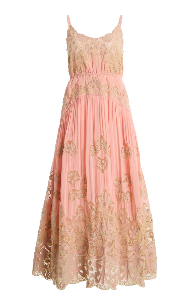 Gracelyn Embellished Lace Maxi dress
