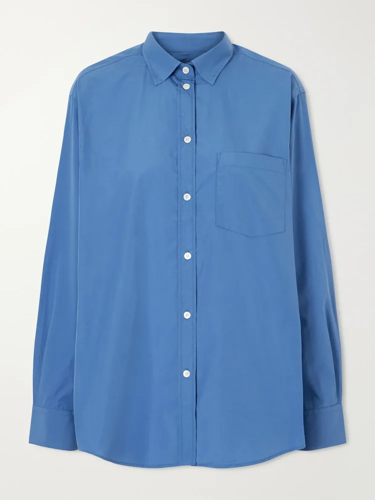 Cotton-poplin shirt