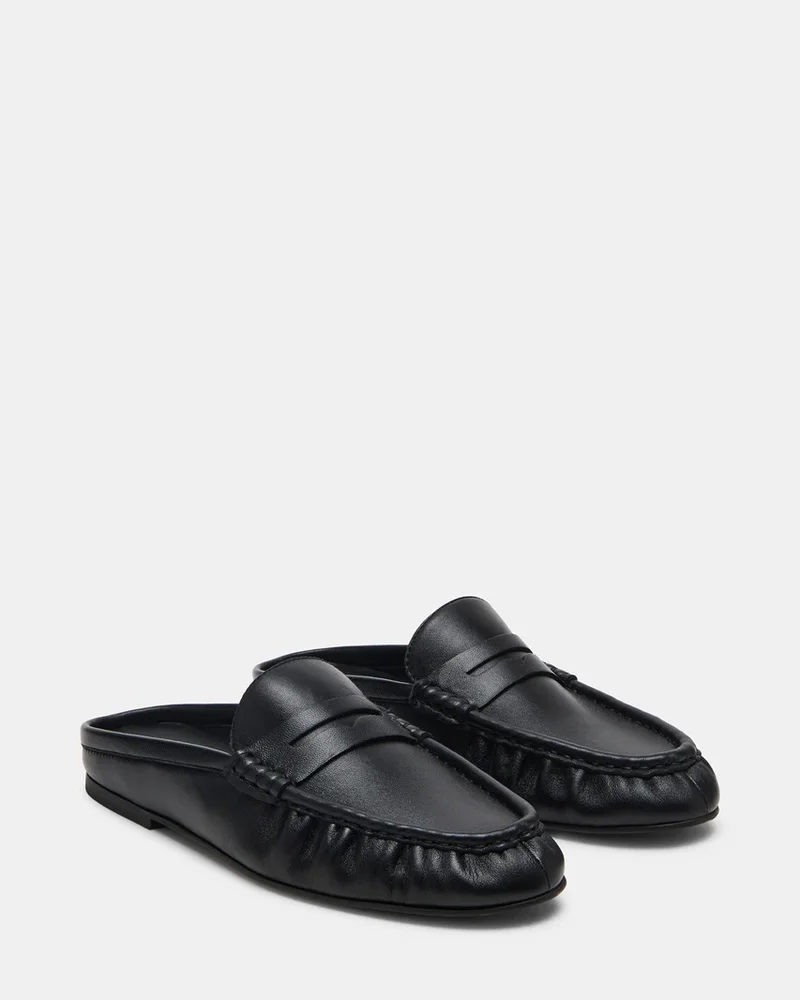Steve Madden Rafe Black Leather