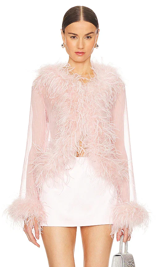 Gigi Feather Blouse