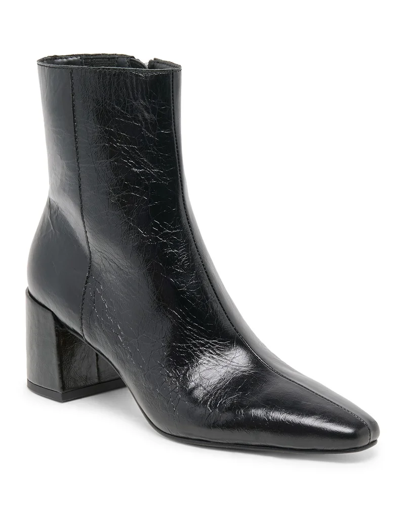 Bayra Patent Leather Ankle Boots