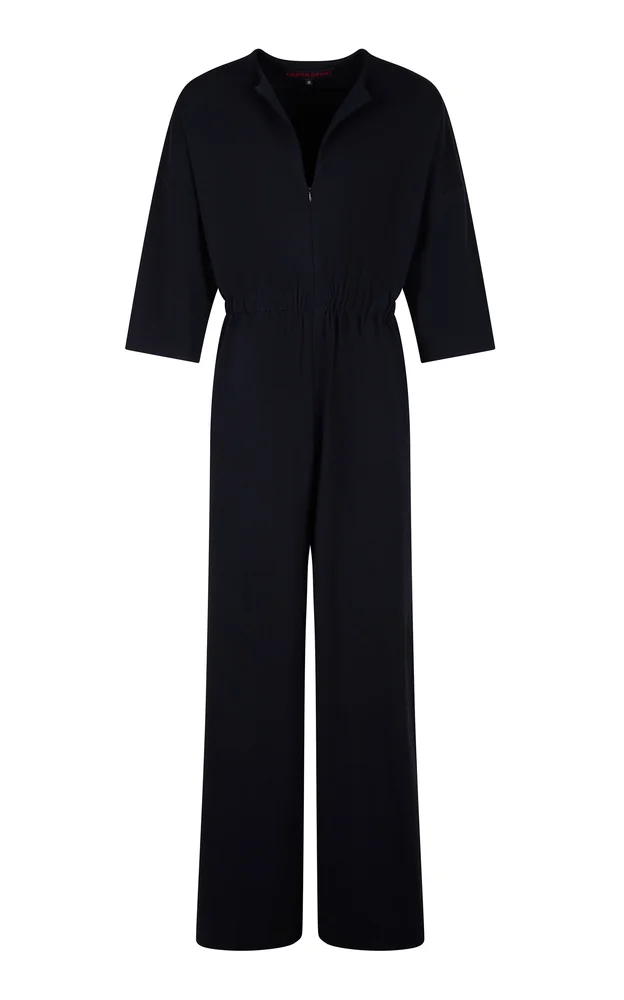 Elastic Waist Jumpsuit
