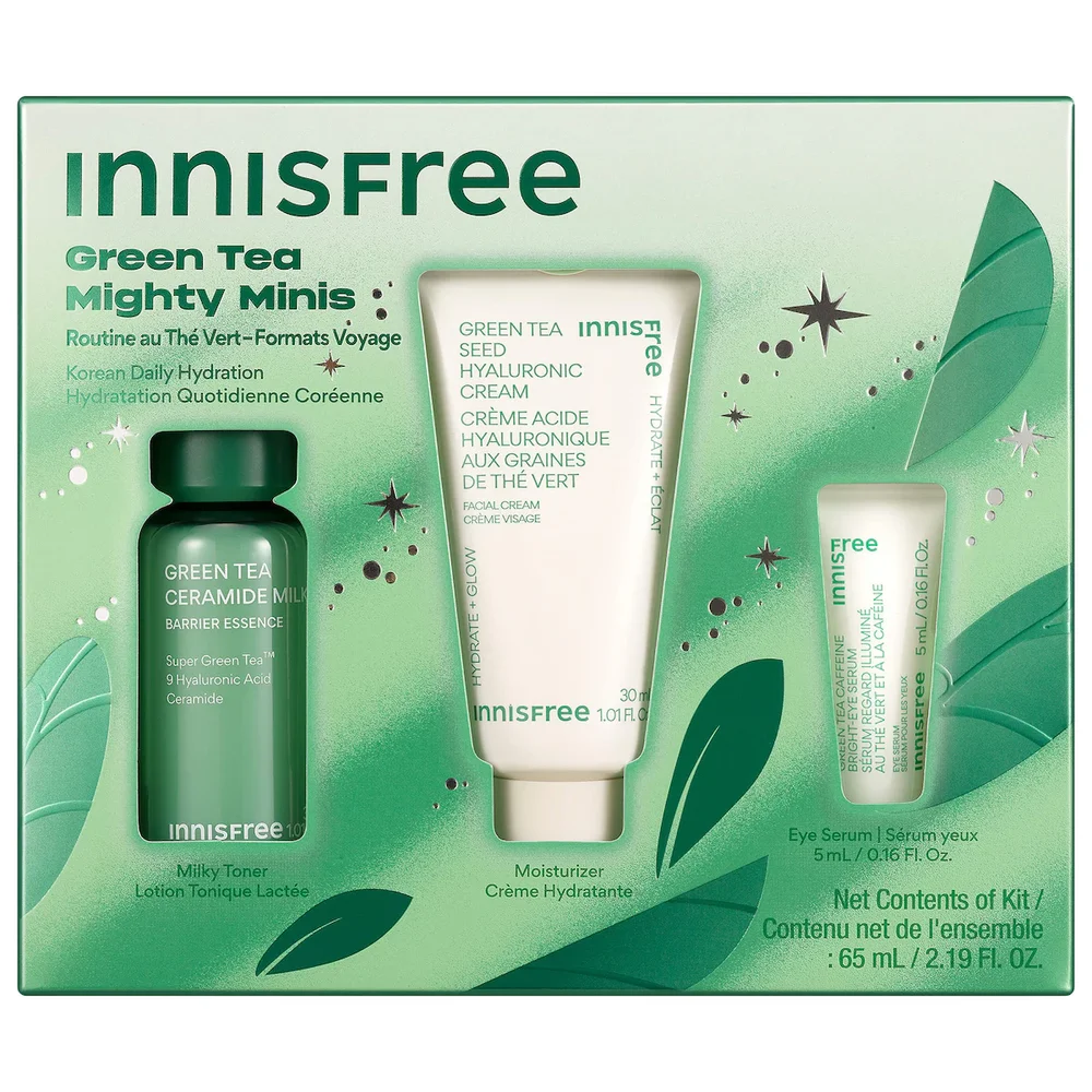 Green Tea Mighty Minis Gift Set for Hydration & Barrier Repair