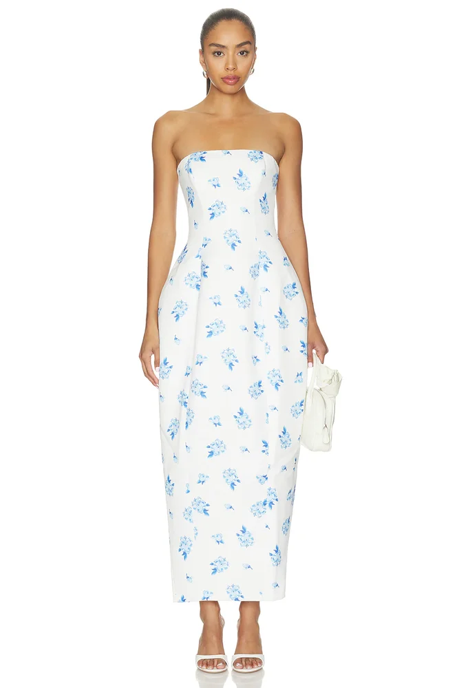 Jessica Cocoon Bustier Maxi Dress