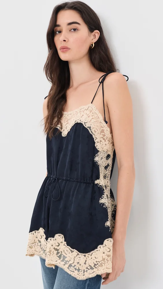 Shay Lace Tie Camisole