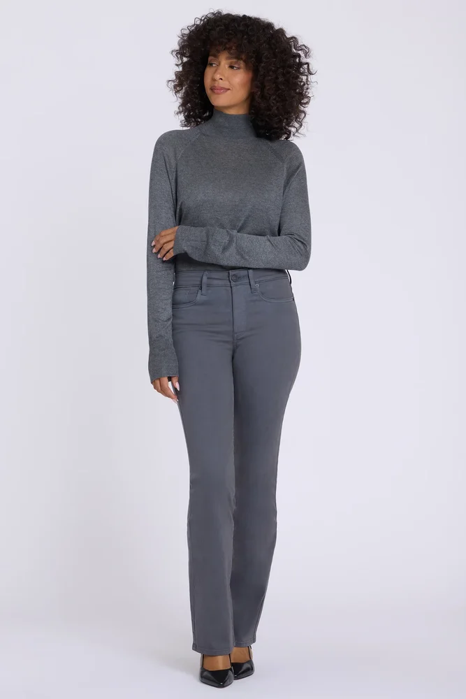 Barbara Bootcut Jeans In Petite - Vintage Charcoal
