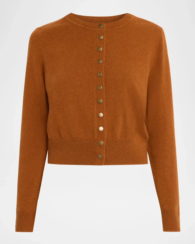 Idesia Cashmere Crewneck Cardigan