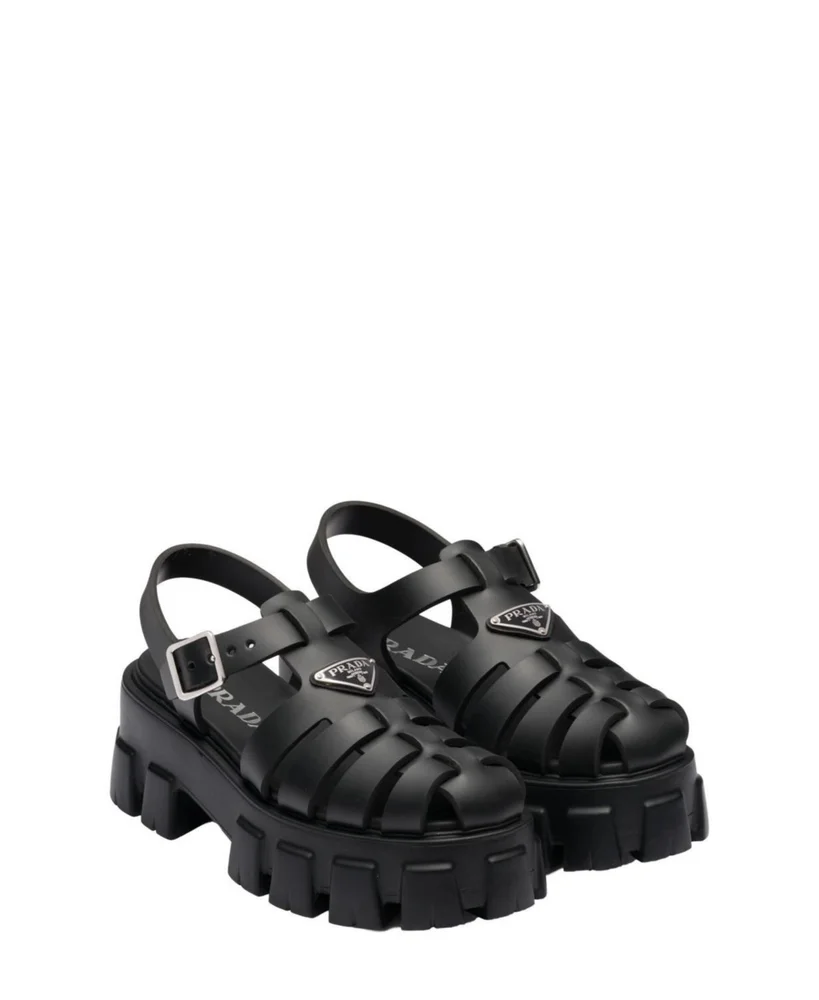 Rubber Monolith Sandals