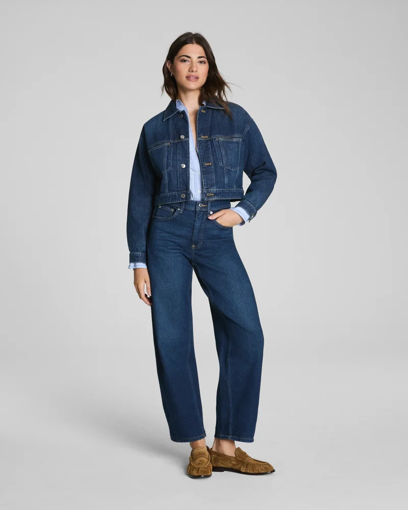 Spanx SPAN Xshape Authentic 360Barrel Leg Jeans