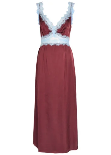 LD BLUE/BURGANDY MIMI DRESS_51907_BURG