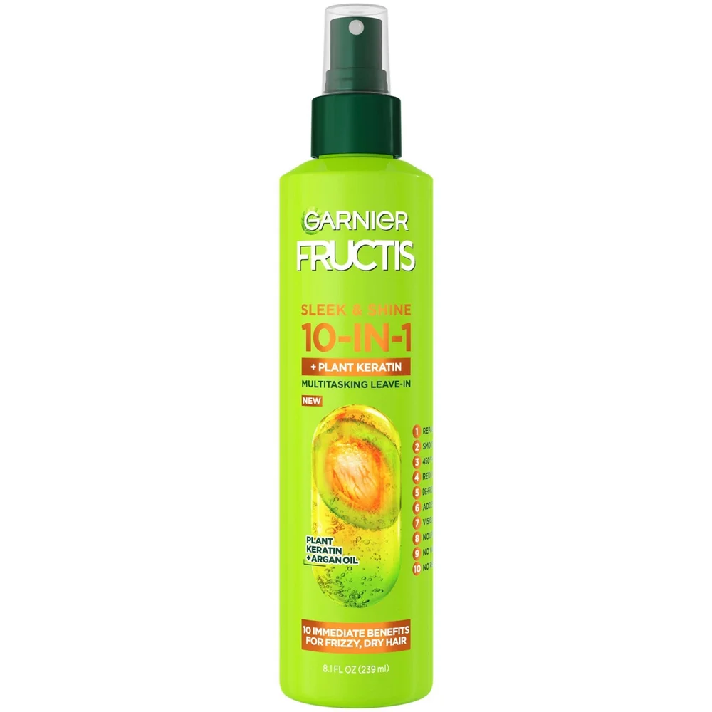 Fructis Sleek & Shine 10-in-1 Hair Spray for Frizzy & Dry Hair
