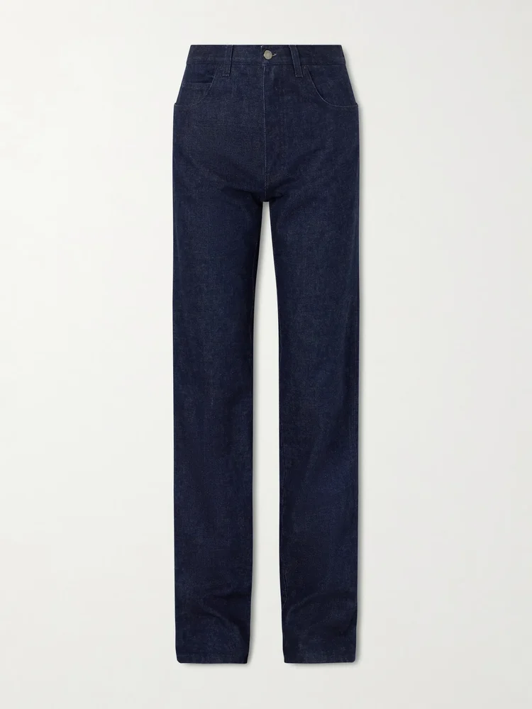Straight-leg jeans