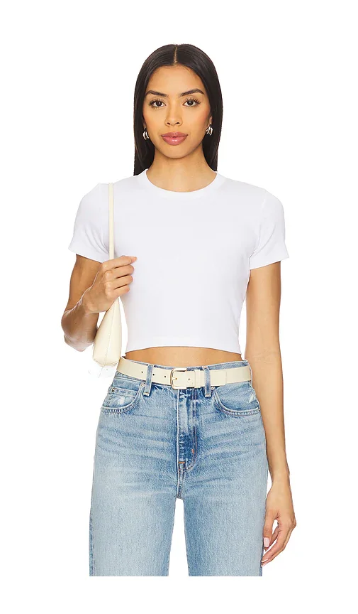 Kelly Crop Slim Fit Tee