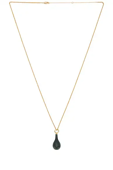 Medium Jade Drop Necklace
