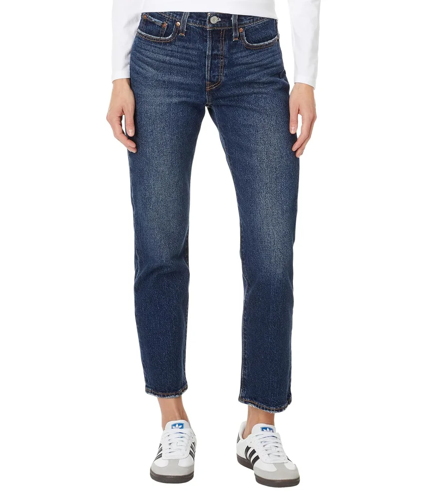 Wedgie Straight in Indifferent Indigo