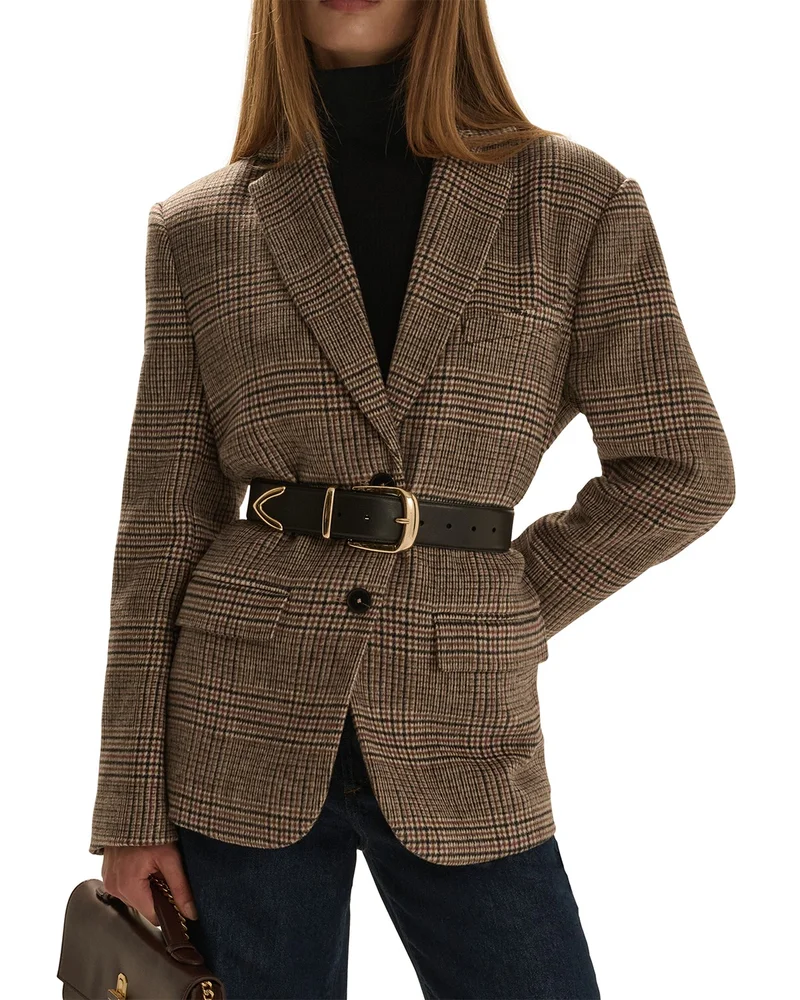 The Dean Plaid Blazer