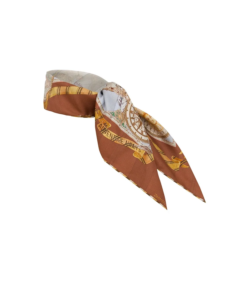 Printed Silk Square 55