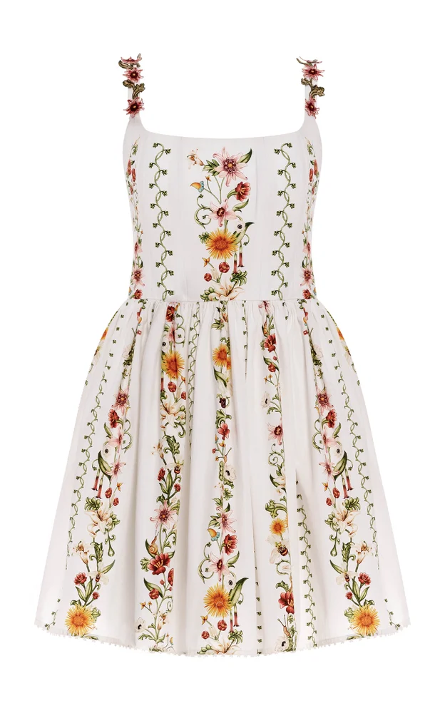 Olivo Tristan Cotton Mini Dress