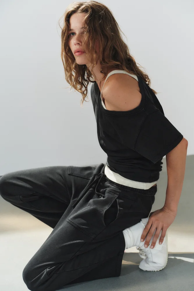 Cotton Pocket Pants