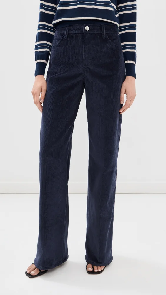 Vintage Wide Leg Corduroy Pants