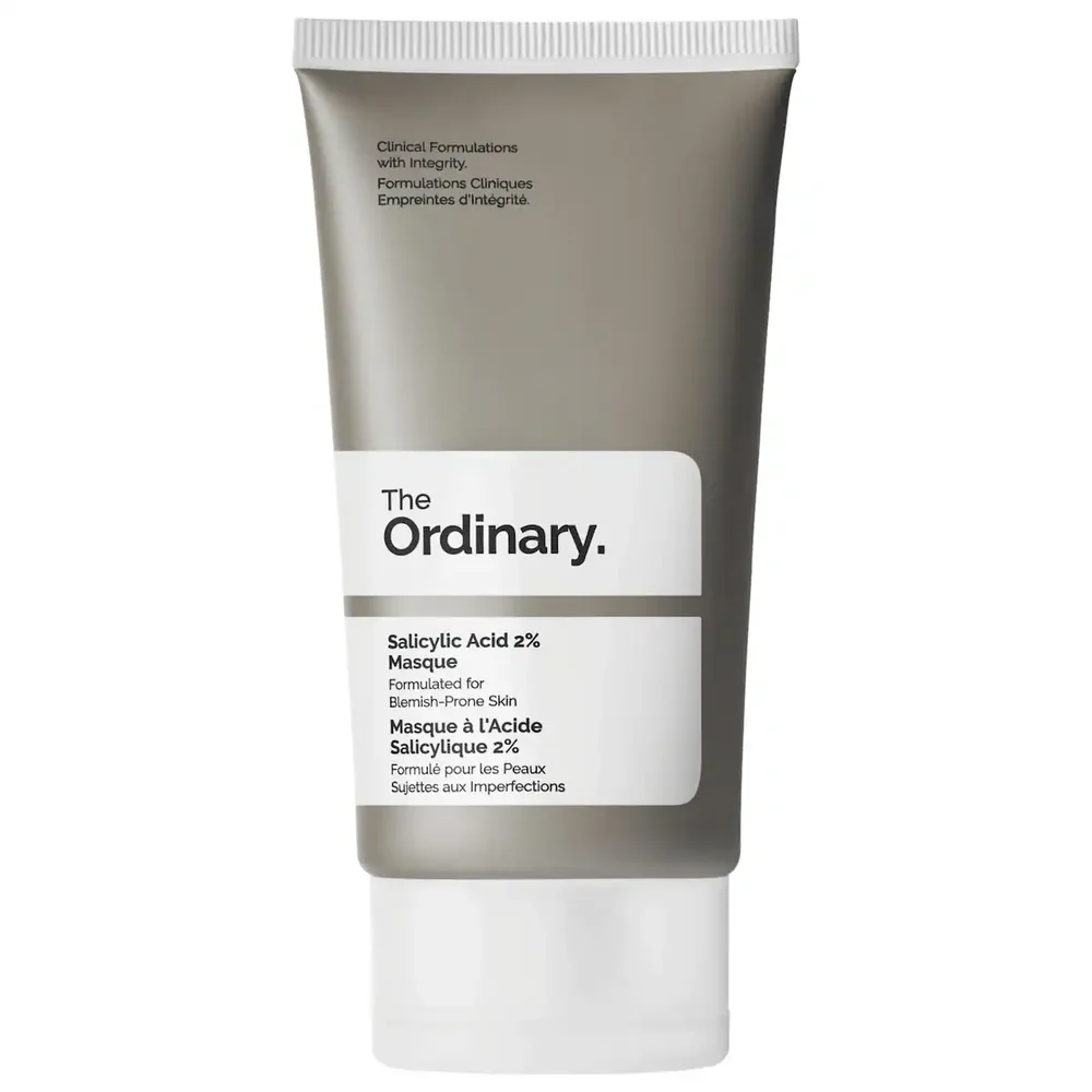 Salicylic Acid 2% Masque Clarifying Charcoal & Clay Mask for Blemish Prone Skin