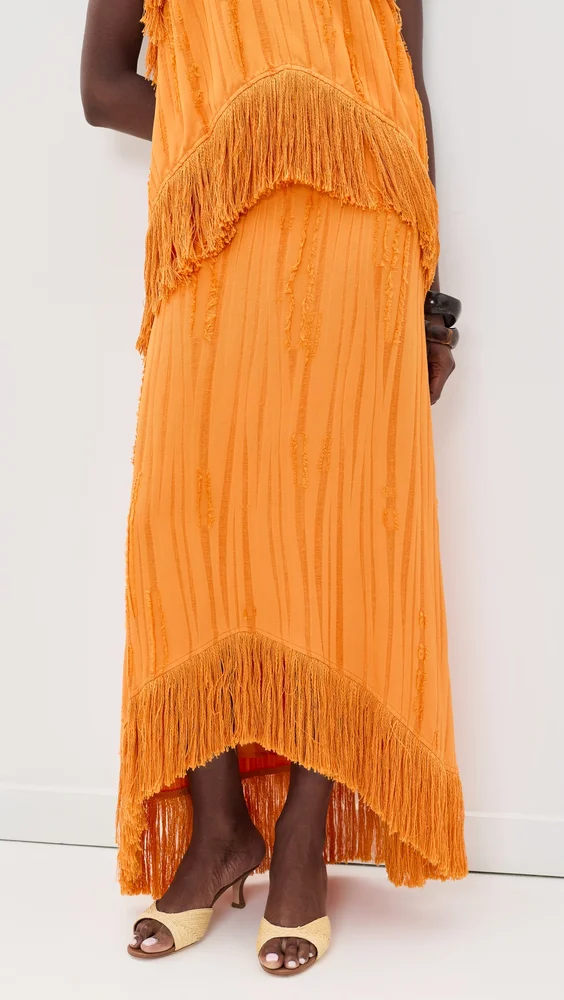 Lennie Fringe Skirt
