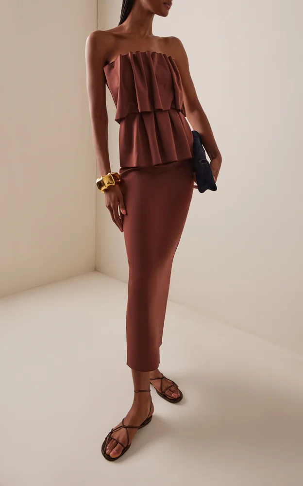 Sculpted Midi Dress