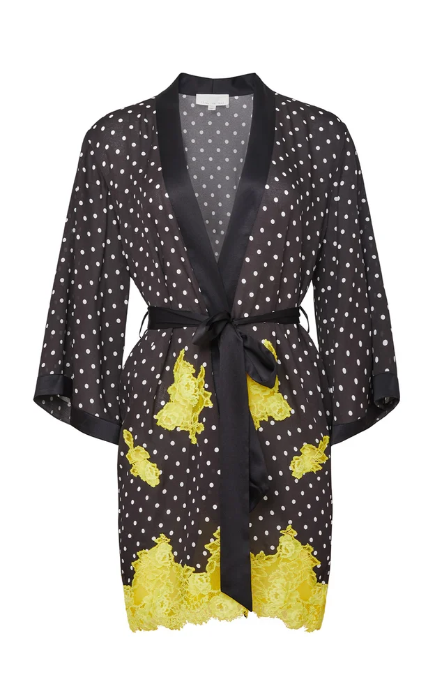 Lace Applique Robe
