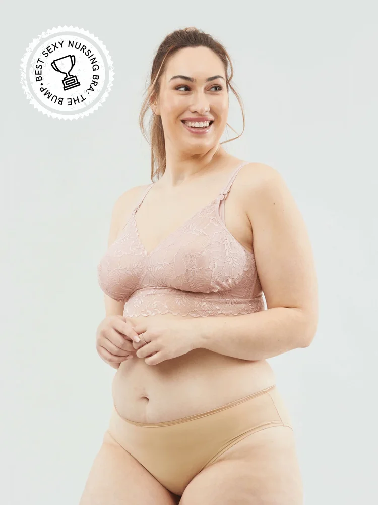 Chantilly Lace Nursing Bralette